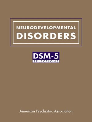 cover image of Neurodevelopmental Disorders